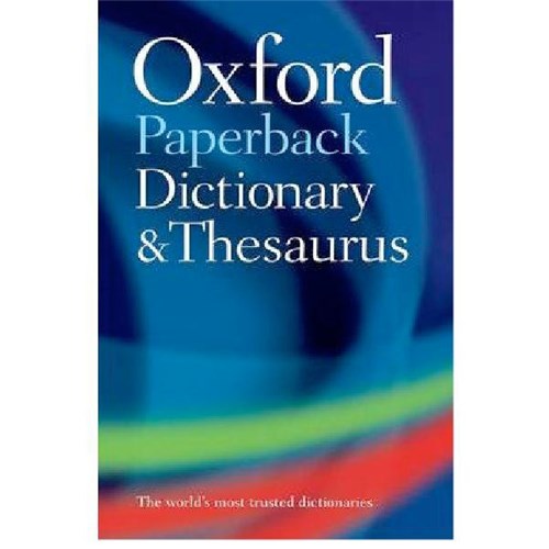 Oxford Paperback Dictionary & Thesaurus 9780199558469