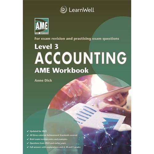 AME Accounting Workbook NCEA Level 3 9781991107152