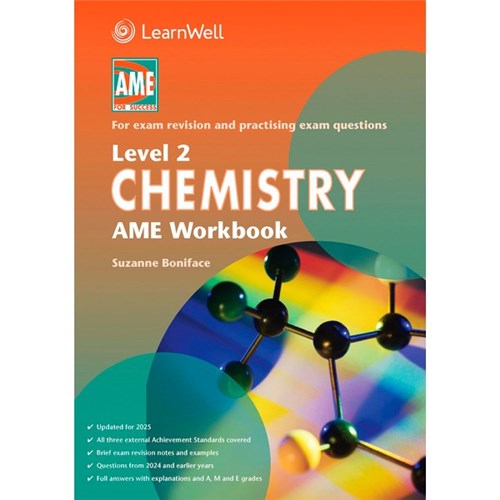 AME Chemistry Workbook NCEA Level 2 9781991107435