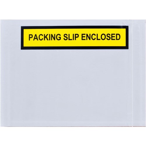 Labelopes Packing Slip Enclosed High Tack 150x115mm, Pack of 1000