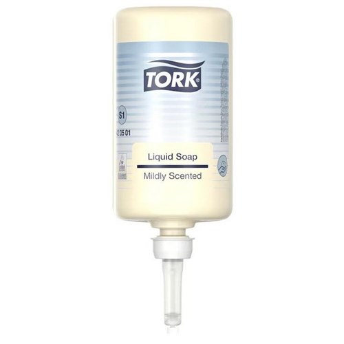 Tork S1 Mildly Scented Liquid Soap 420501 1L, Carton of 6