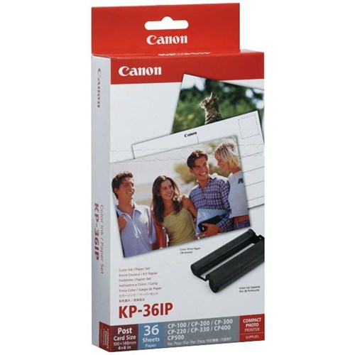 Canon 4x6 Inch Inkjet Photo Paper, Pack of 36