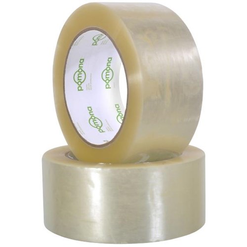 Pomona S31C48 Packaging Tape 48mm x 100m Clear, Carton of 36