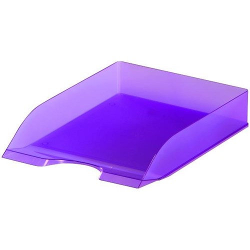 Durable Ice Document Tray Purple