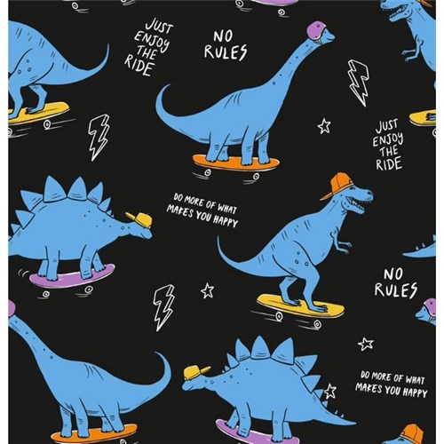 Contact Self-Adhesive Book Covering Premium Playful Design 450mm x 1m Dinosaurs