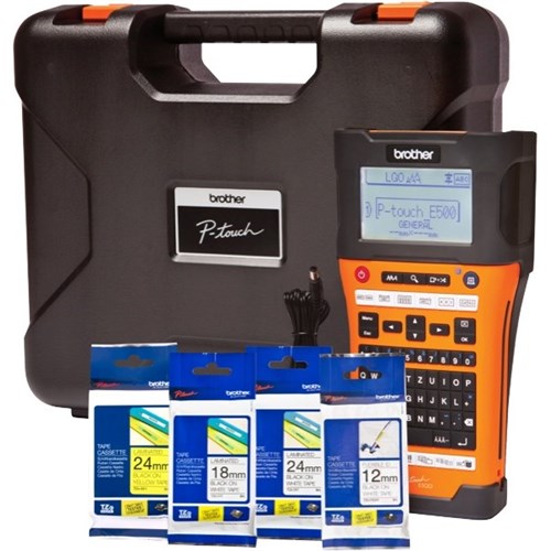 Brother PTE550WVP Label Maker Labelling Machine Wireless OfficeMax NZ