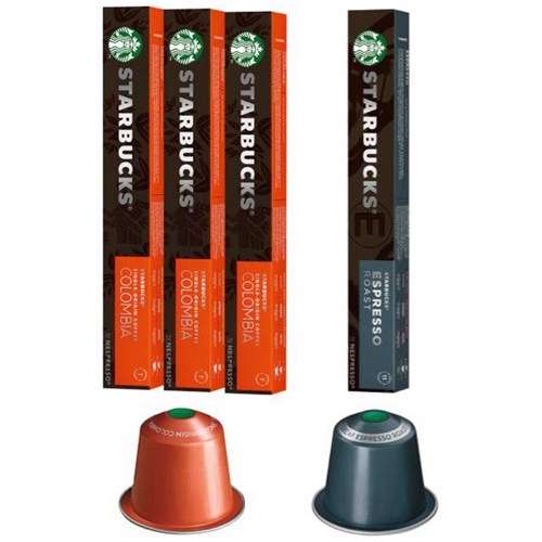 Starbucks Single Origin Colombia Coffee Capsules, 3 Boxes of 10