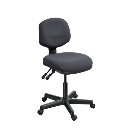 Studio 2.30 Task Chair Mid Back 2 Lever Quantum Fabric/Storm