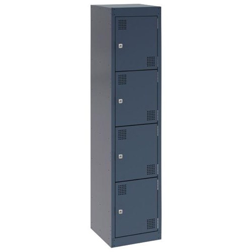 Europlan Locker 4 Tier 300mm Dusk Blue