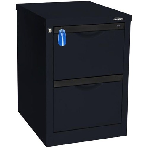 Europlan 505W Forte Filing Cabinet 2 Drawer Night Blue