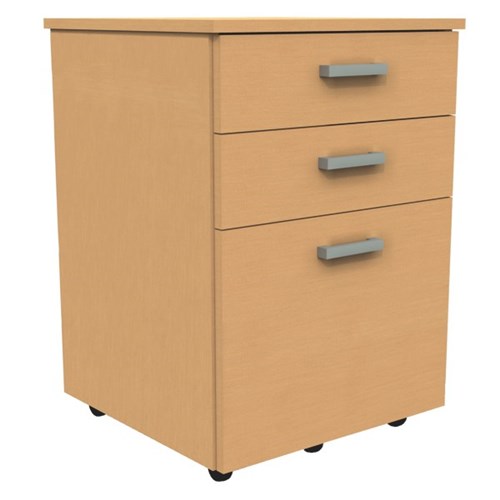 Standard Mobile 3 Drawer Locking Tawa