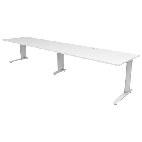 Energy 2 User Desk 3600mm White/Silver