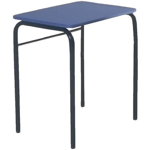 SitRite Multi Fixed Lid School Desk 750mm Blue/Black