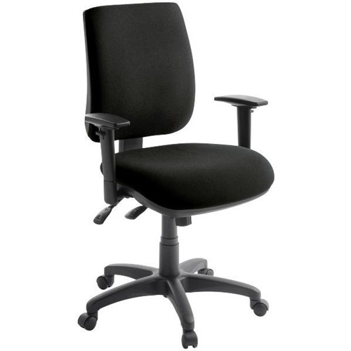 Sport 2.40 Operator Chair With Arms Quantum  Black/Black
