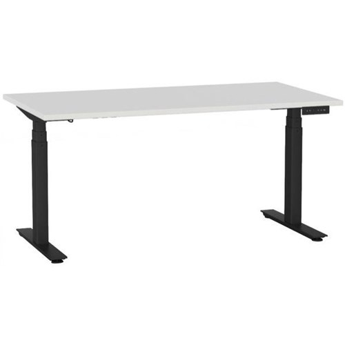 Agile 3 Electric Single User Height Adjustable Desk 1500mm White/Black