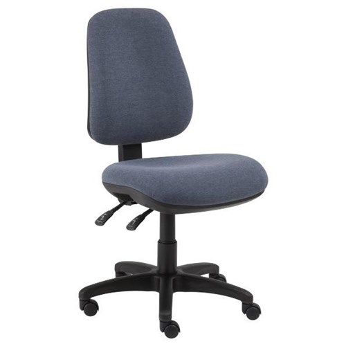 Tactic Task Chair High Back 3 Lever Quantum Fabric/Storm