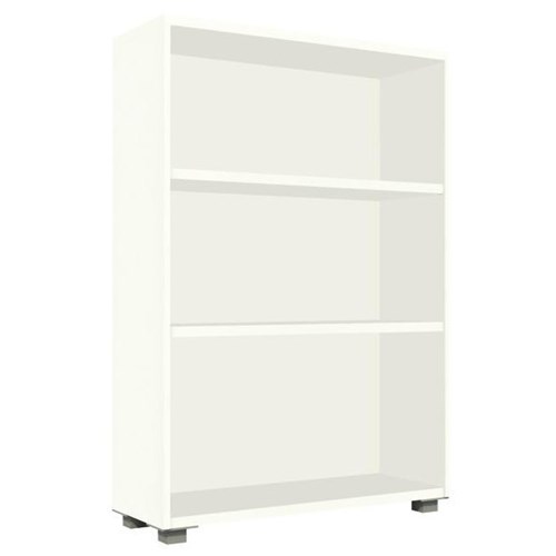 City Value Bookcase 1200mm Snowdrift White