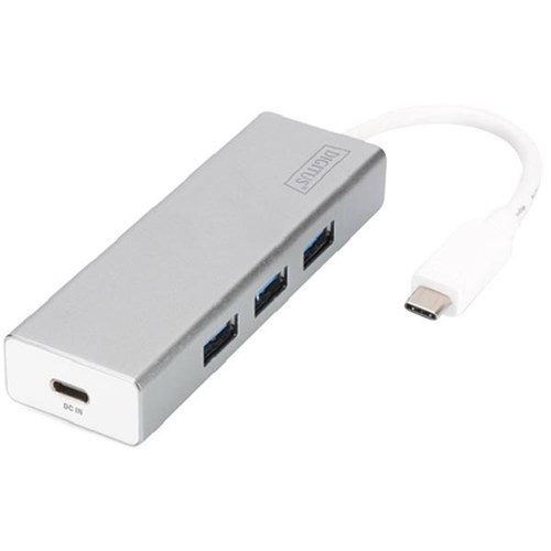 Digitus USB 3.0 Hub 3 Port With Type-C Charging Port