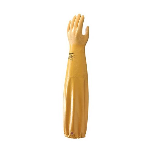 Showa 772 Nitrile Gloves 650mm Gauntlet