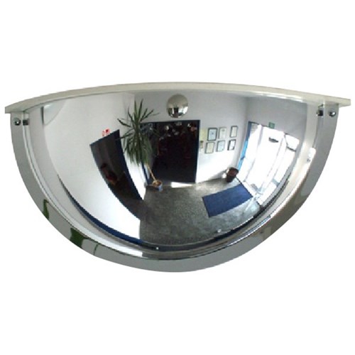 Security Convex Mirror Half Dome Interior