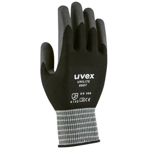 Uvex Unilite Gloves 6607 Nylon