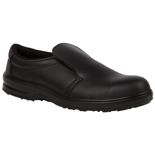 JB's Wear Safety Shoes Slip On Black
