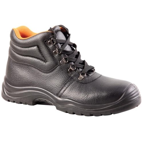 Bison Duty Leather Safety Boots Lace Up