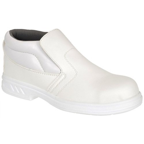 Steelite Safety Boots Slip On White