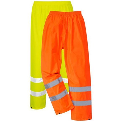 Portwest Hi Vis Rain Trousers
