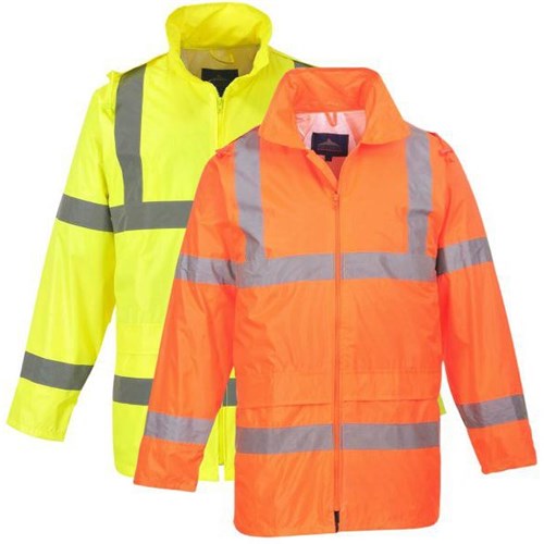 Portwest Hi Vis Rain Jacket