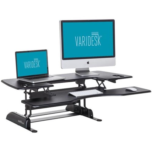 Varidesk Pro Plus 48 Dual Monitor Stand and Keyboard Lift OfficeMax NZ