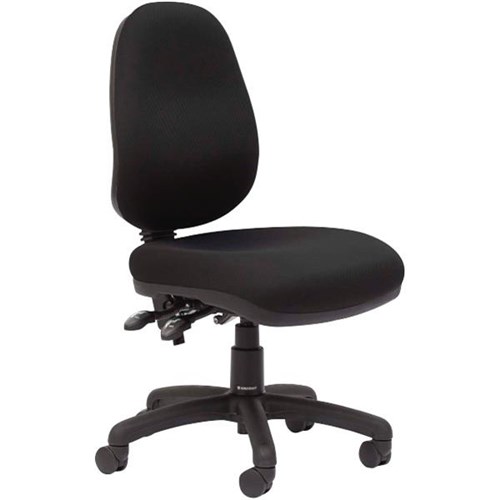 Evo Chair With Luxe Seat High Back 3 Lever Breathe Fabric OfficeMax NZ