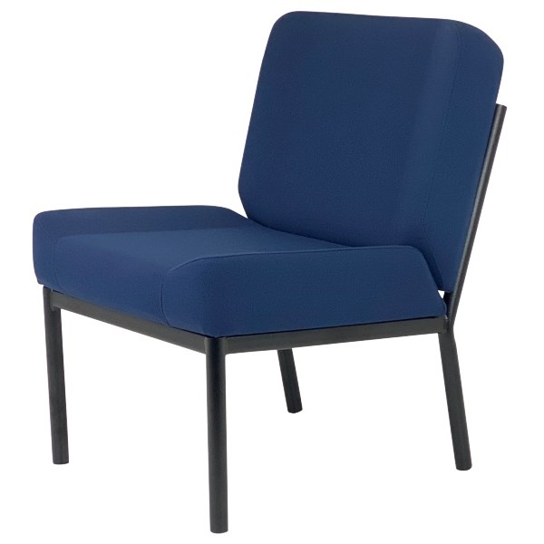 Parklane Visitor Chair With Arms New Ranger Fabric/Navy OfficeMax NZ