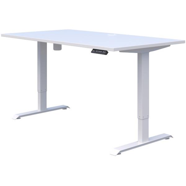 Duo II Electric Height Adjustable Desk 1800x700mm Snowdrift OfficeMax NZ