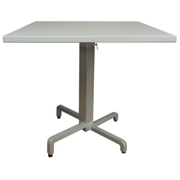 Scudo Folding Cafe Table 700mm Grey/Argento OfficeMax NZ