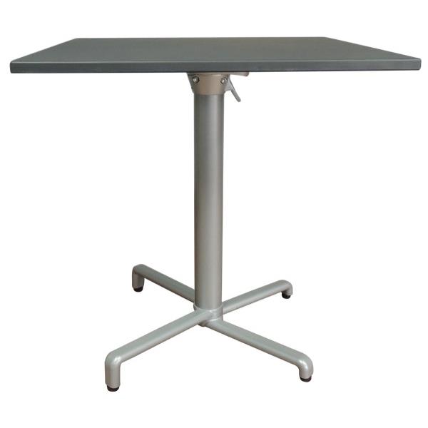 Scudo Folding Cafe Table 700mm Charcoal OfficeMax NZ