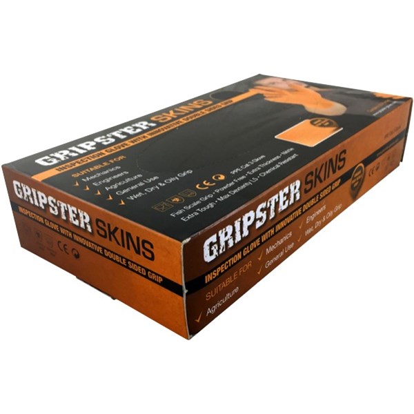 Grippaz Nitrile Gloves, Pack of 50 OfficeMax NZ