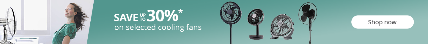 Save up to 30% on selected range of cooling fans. Shop now