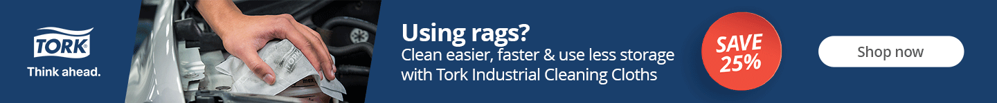 Save up to 25% on Tork Industrial Cleaning Clothes. Shop now