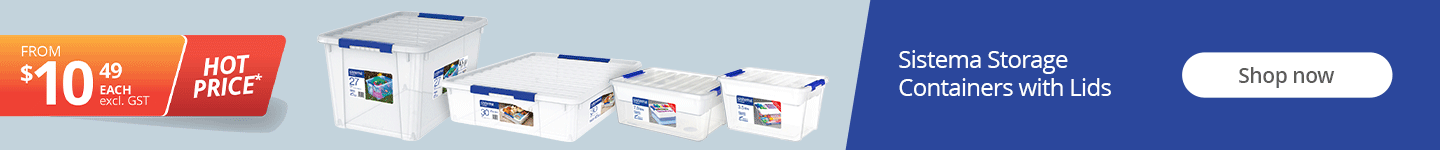 Hot Price offer on Sistema Storage Containers with Lids. Shop now!