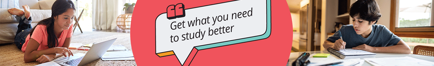 study time essentials header banner