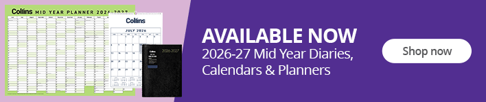 2026-27 Mid-Year Diaries, Calendars and Planners are available now. Shop now!