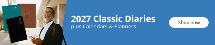 2027 Classic Diaries, Calendars & Planners. Shop now!
