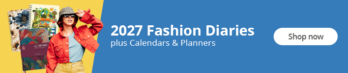 2027 Fashion Diaries, Calendars and Planners. Shop now!