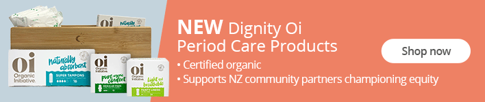 NEW Dignity Oi Period Care Products. Shop Now!
