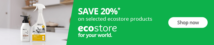 Save 20%* on selected ecostore products. Shop now!