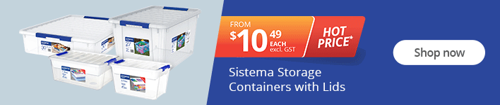 Hot Price Offer on Sistema Storage Containers with Lids. Shop now!