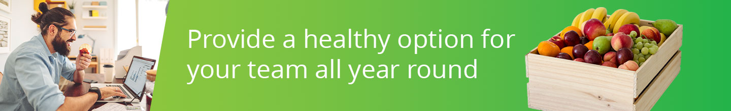 Provide a healthy option for your team all year around