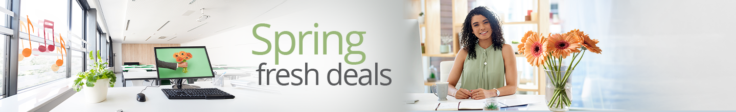Click here to view our Spring fresh deals!