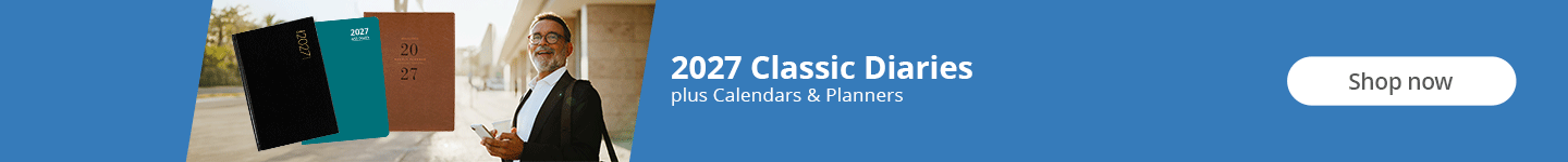 2027 Classic Diaries, Calendars & Planners. Shop now!